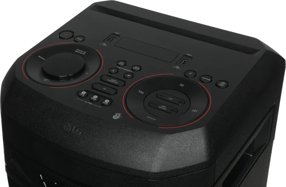 Минисистема LG XBOOM RNC5 черный 300Вт FM USB BT