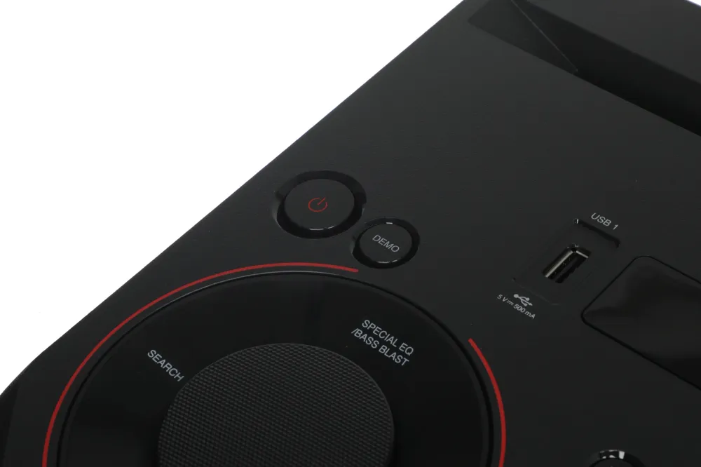 Минисистема LG XBOOM RNC5 черный 300Вт FM USB BT