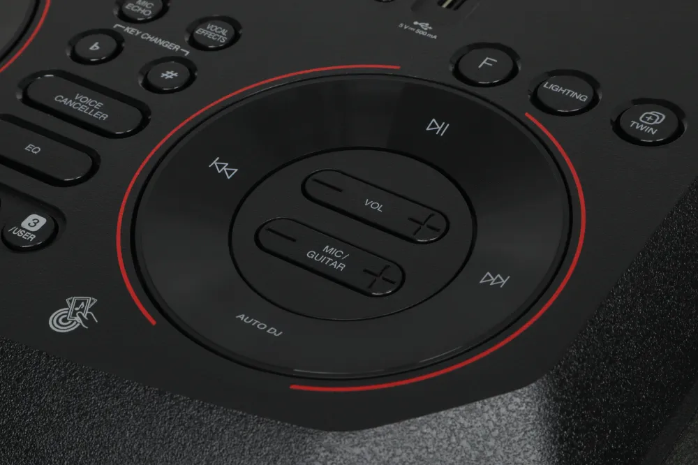 Минисистема LG XBOOM RNC5 черный 300Вт FM USB BT