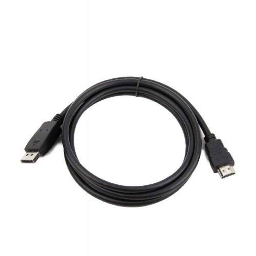 Filum Кабель Display port-HDMI 1 м., медь, черный, разъемы: Display port male- HDMI A male, пакет. [FL-C-DPM-HM-1M] (894191)