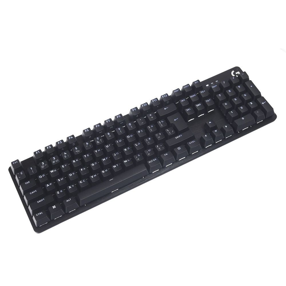 Клавиатура игровая Logitech G413 SE |920-010438| белая подсветка, USB, черная, RTL