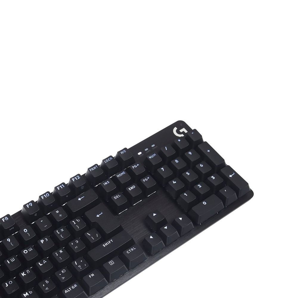 Клавиатура игровая Logitech G413 SE |920-010438| белая подсветка, USB, черная, RTL