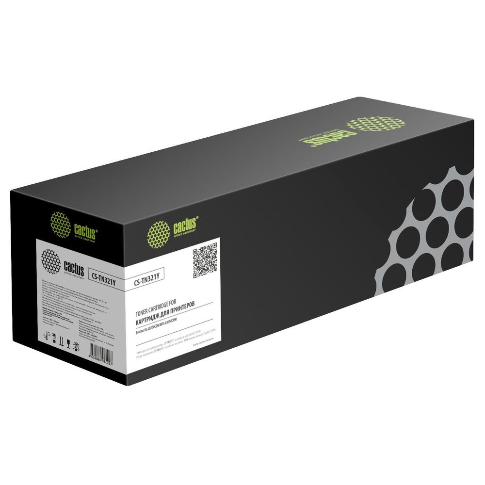 Картридж лазерный Cactus CS-TN-321Y СS-TN-321Y желтый (25000стр.) для Konica Minolta bizhub C224/C224e/C284/C284e/C364