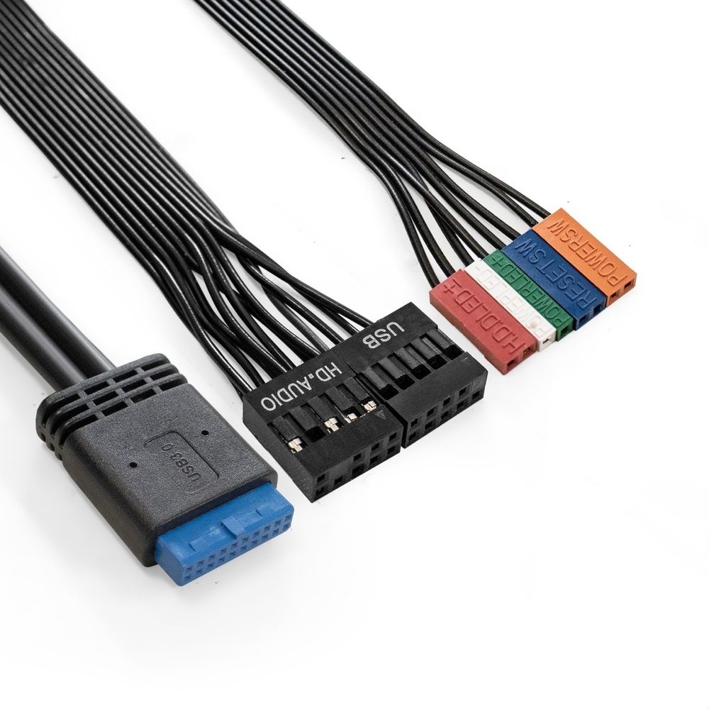 Exegate EX294446RUS Корпус Minitower ExeGate BAA-107U-AA500 (mATX, БП AA500 с вент. 8см, 1*USB+2*USB3.0, аудио, черный)