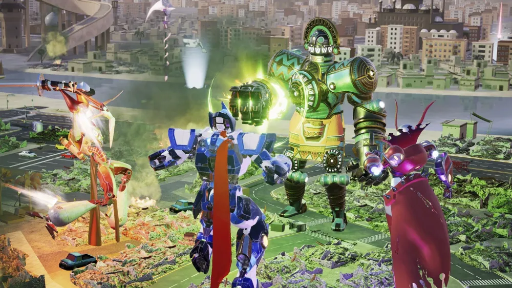 Игра для ПК Maximum Games Override: Mech City Brawl Super Mega Charged Editi (16+)