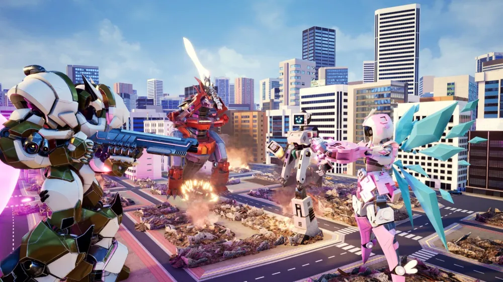 Игра для ПК Maximum Games Override: Mech City Brawl Super Mega Charged Editi (16+)