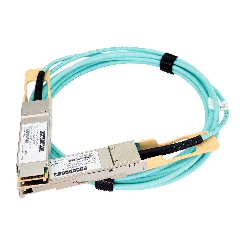 Кабель Edge-corE 100 Gbps to 100 Gbps AOC cable with 10M