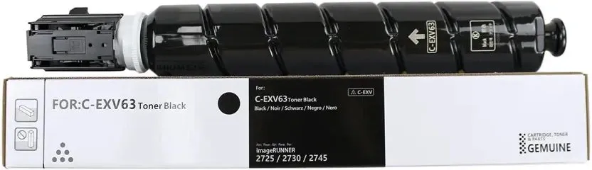 Картридж лазерный Canon C-EXV63 5142C002 черный для Canon iR2725i/2730i