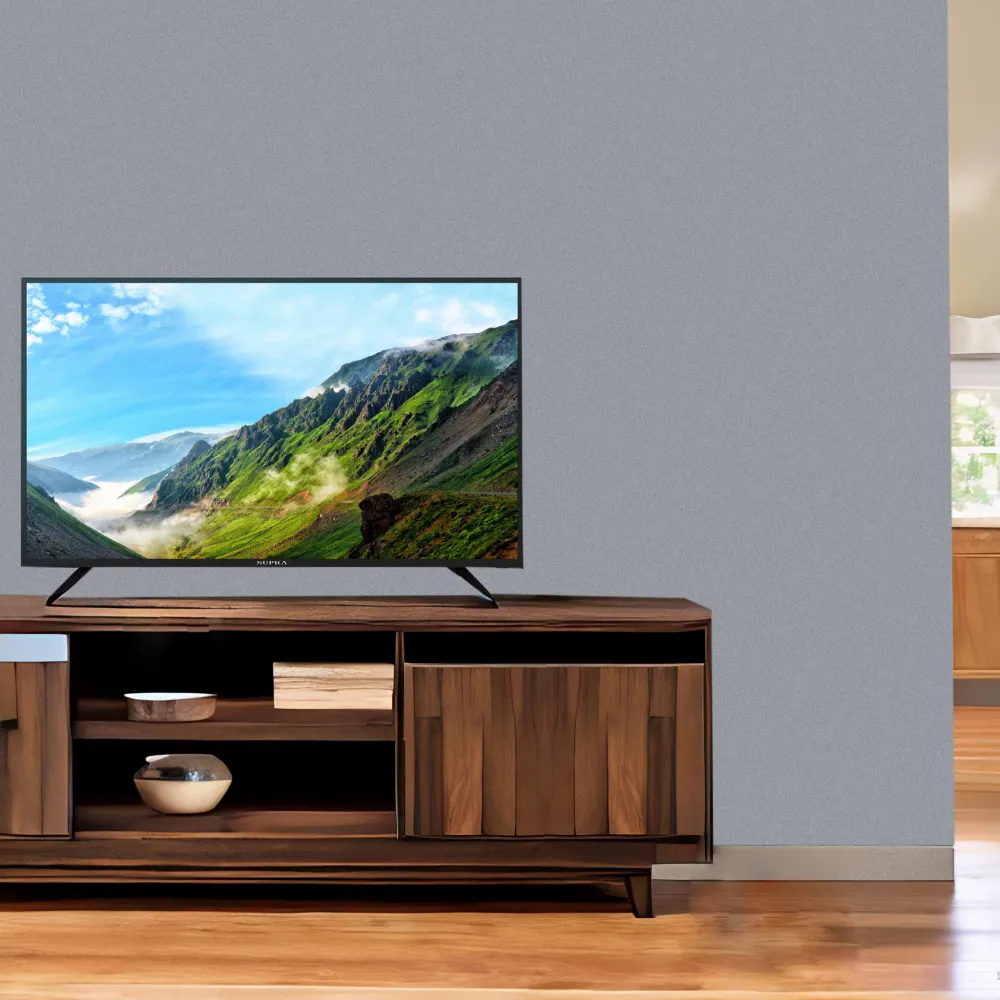 Телевизор LED Supra 50" STV-LC50ST0045U черный 4K Ultra HD 60Hz DVB-T DVB-T2 DVB-C DVB-S DVB-S2 USB WiFi Smart TV