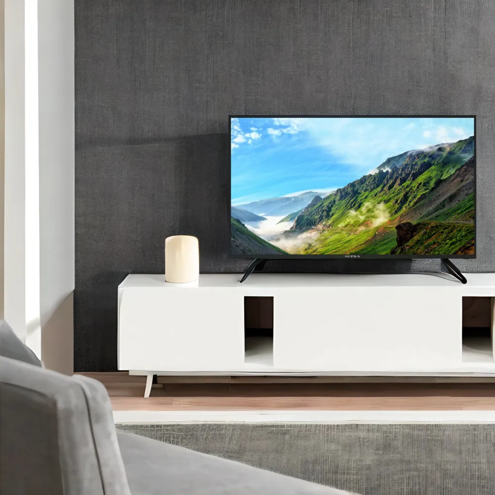 Телевизор LED Supra 50" STV-LC50ST0045U черный 4K Ultra HD 60Hz DVB-T DVB-T2 DVB-C DVB-S DVB-S2 USB WiFi Smart TV