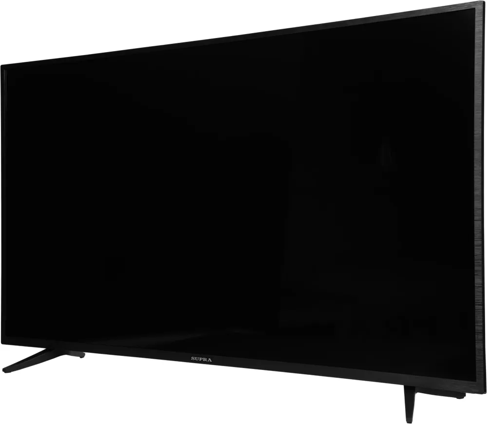 Телевизор LED Supra 50" STV-LC50ST0045U черный 4K Ultra HD 60Hz DVB-T DVB-T2 DVB-C DVB-S DVB-S2 USB WiFi Smart TV