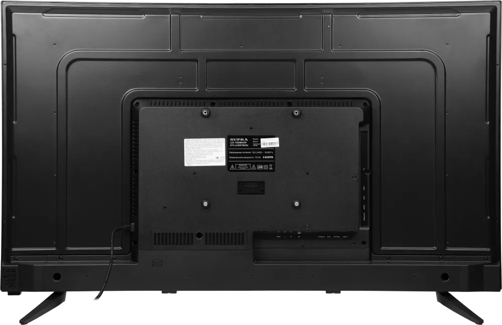 Телевизор LED Supra 50" STV-LC50ST0045U черный 4K Ultra HD 60Hz DVB-T DVB-T2 DVB-C DVB-S DVB-S2 USB WiFi Smart TV