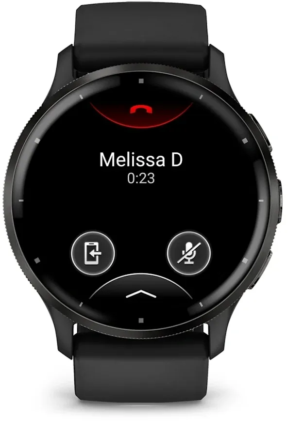 Смарт-часы Garmin Venu 3 35.4мм 1.4" AMOLED корп.черный рем.черный разм.брасл.:135-200мм (010-02784-01)