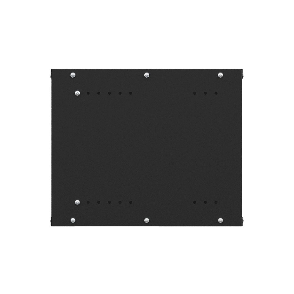 NTSS Шкаф настенный телекоммуникационный NTSS LIME 15U 550х450х770мм, 2 профиля 19, дверь стеклянная, боковые стенки несъемные, разобранный, черный RAL 9005 NTSS-WL15U5545GS-BL