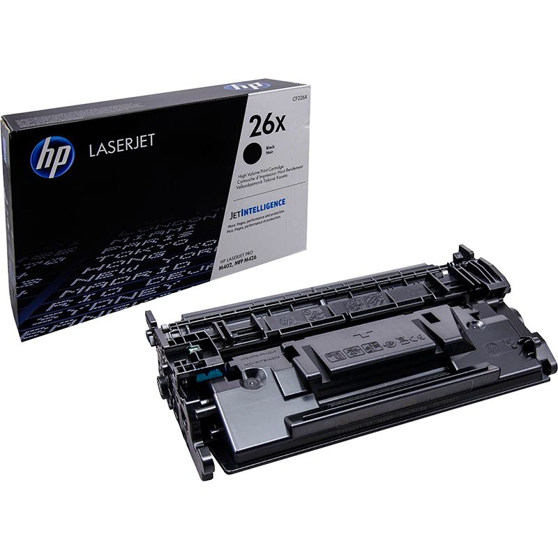 Картридж лазерный HP 26X CF226X черный бар.в компл. (9000стр.) для HP LJ Pro M402/M426