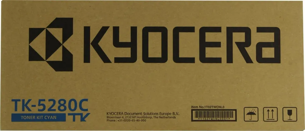 Картридж лазерный Kyocera TK-5280C 1T02TWCNL0 голубой (11000стр.) для Kyocera Ecosys P6235cdn/M6235cidn/M6635cidn