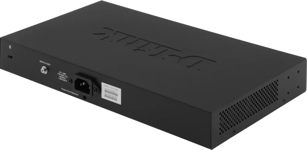 Коммутатор D-Link DGS-1210-10MP/FL2A Управляемый L2 коммутатор с 8 портами 10/100/1000Base-T и 2 портами 1000Base-X SFP (8 портов PoE 802.3af/at, PoE-бюджет 130 Вт)