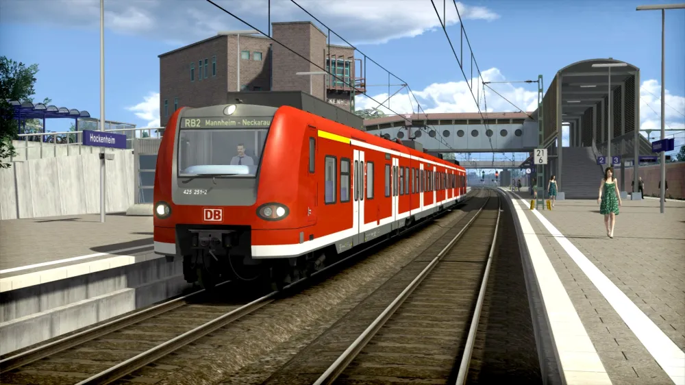 Дополнение к игре для ПК Dovetail Train Simulator: The Rhine Railway: Mannheim - Kar (6+)