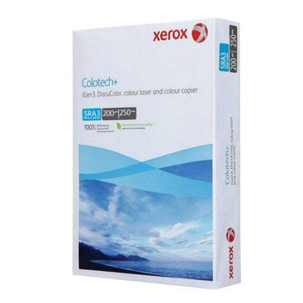 Бумага Бумага XEROX Colotech Plus Blue, 350г, SR A3, 125 листов (кратно 4 шт) см.180084987