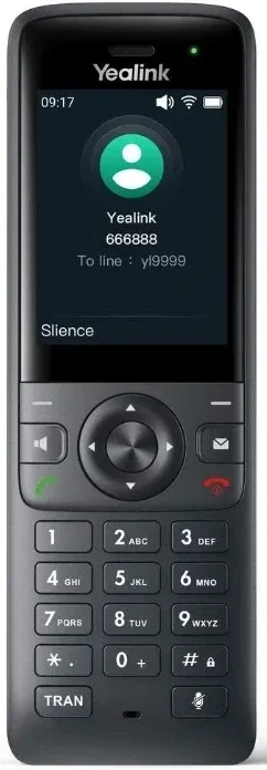 Трубка Yealink AX83H черный