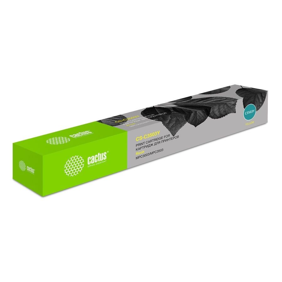 Картридж лазерный Cactus CS-C3503Y 841818 желтый (18000стр.) для Ricoh MP C3503
