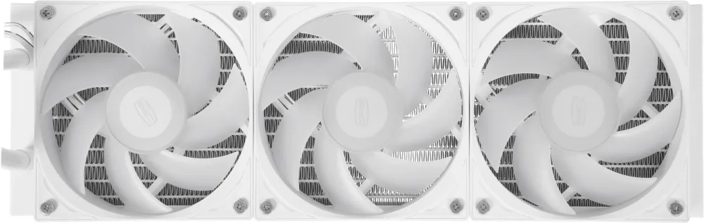 Система водяного охлаждения PcCooler GT360M Display ARGB Soc-AM5/AM4/1200/1700/1851 белый 4-pin 15-33.7dB Al LCD 310W Ret (GT360M-WHAWXX-GL)