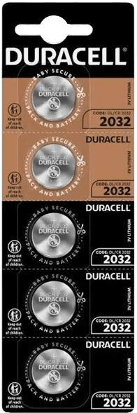 Батарейка CR2032/ Батарейка Duracell CR2032 BL5 Lithium 3V (5/20/200/28000) (5 шт.)