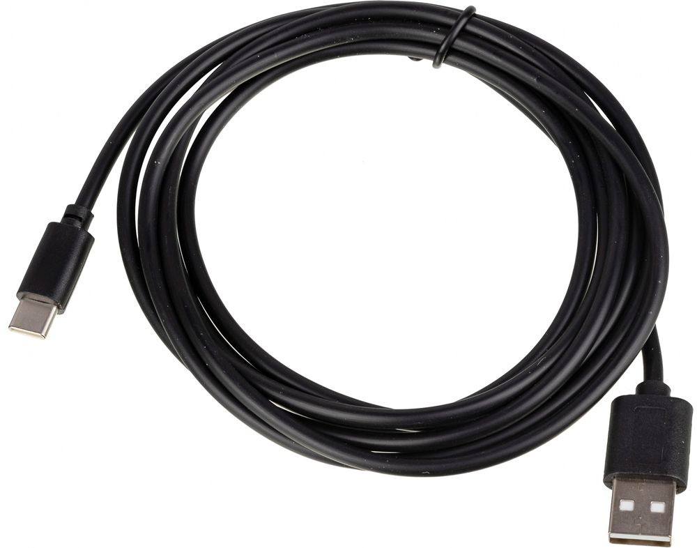 Кабель USB (m)-USB Type-C (m) 2м черный