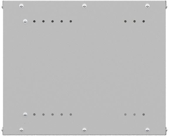 Шкаф коммутационный NTSS Lime (NTSS-WL6U5560GS) настенный 6U 550x600мм пер.дв.стекл несъемн.бок.пан. 30кг серый 520мм 12кг 110град. 370мм IP20 сталь