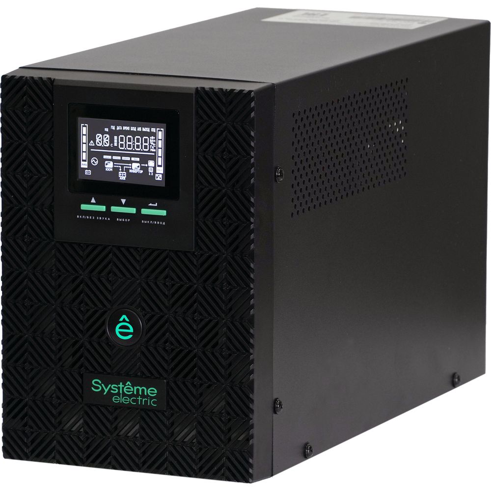ИБП Smart-Save SMX-Tower Systeme Electric 3000 ВА, 230 В, 1:1, Внутренние АКБ 48В, 3хShuko
