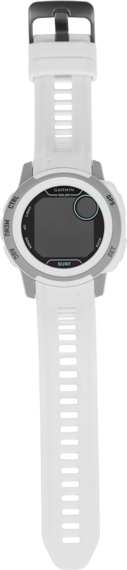 Смарт-часы Garmin Instinct 2s Solar 40мм 1.2" AMOLED корп.черный/белый рем.белый (010-02564-03)