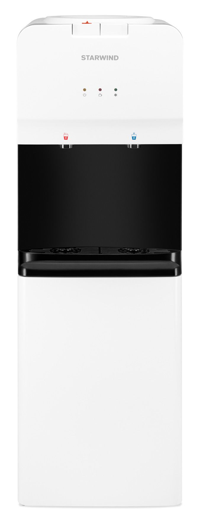 Кулер Starwind SW-1005EW напольный электронный белый/черный
