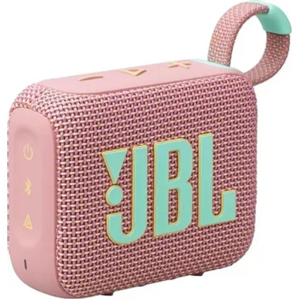 Колонка порт. JBL GO 4 розовый 4.2W 1.0 BT 850mAh (JBLGO4PINK)
