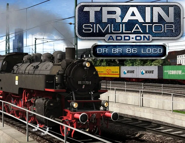 Дополнение к игре для ПК Dovetail Train Simulator: DR BR 86 Loco Add-On (6+)