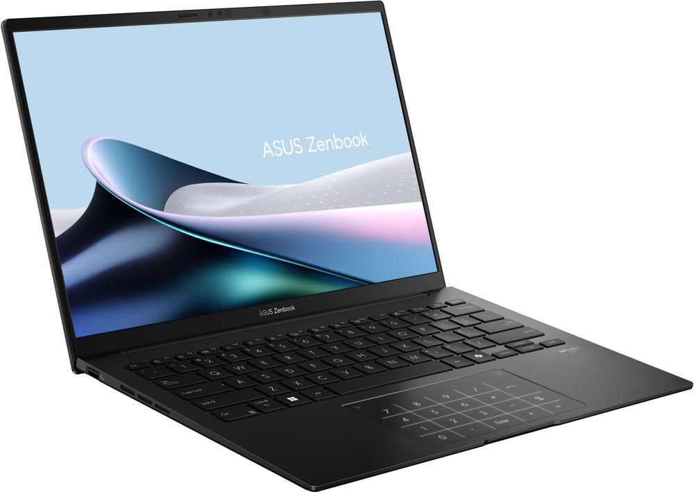 Ноутбук Asus Zenbook 14 UM3406GA-QD009 Ryzen AI 7 445 32Gb SSD1Tb AMD Radeon 840M 14" OLED WUXGA (1920x1200) без ОС black WiFi BT Cam Bag (90NB17R1-M00650)