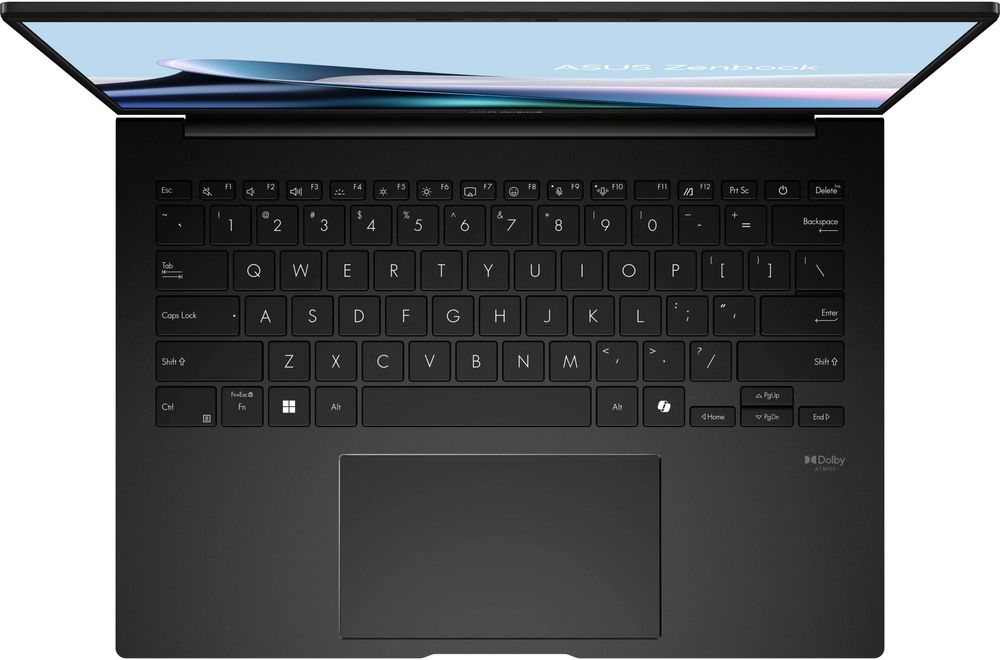 Ноутбук Asus Zenbook 14 UM3406GA-QD009 Ryzen AI 7 445 32Gb SSD1Tb AMD Radeon 840M 14" OLED WUXGA (1920x1200) без ОС black WiFi BT Cam Bag (90NB17R1-M00650)