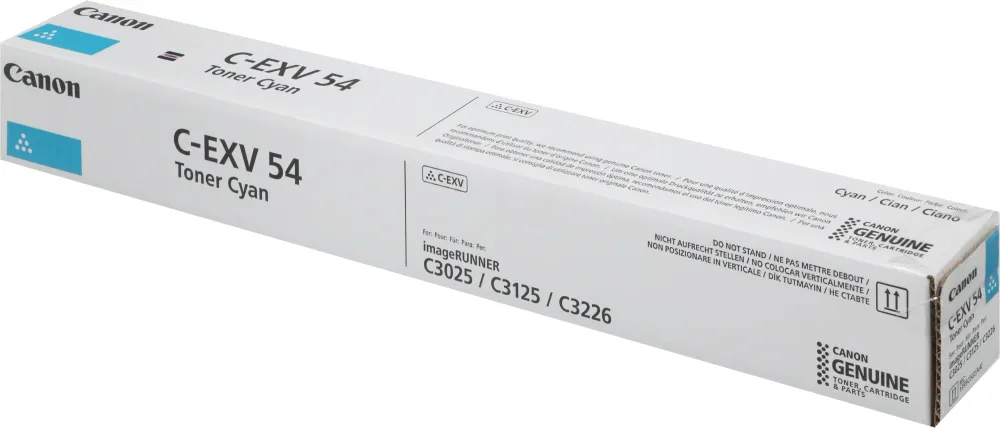 Картридж лазерный Canon C-EXV54C 1395C002 голубой для Canon C3025i
