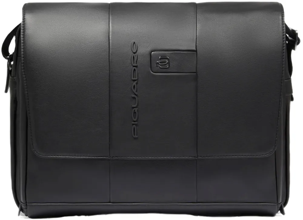 Сумка-мессенджер Piquadro Urban CA6802UB00/N с отделением для ноутбука 14" черная натур.кожа
