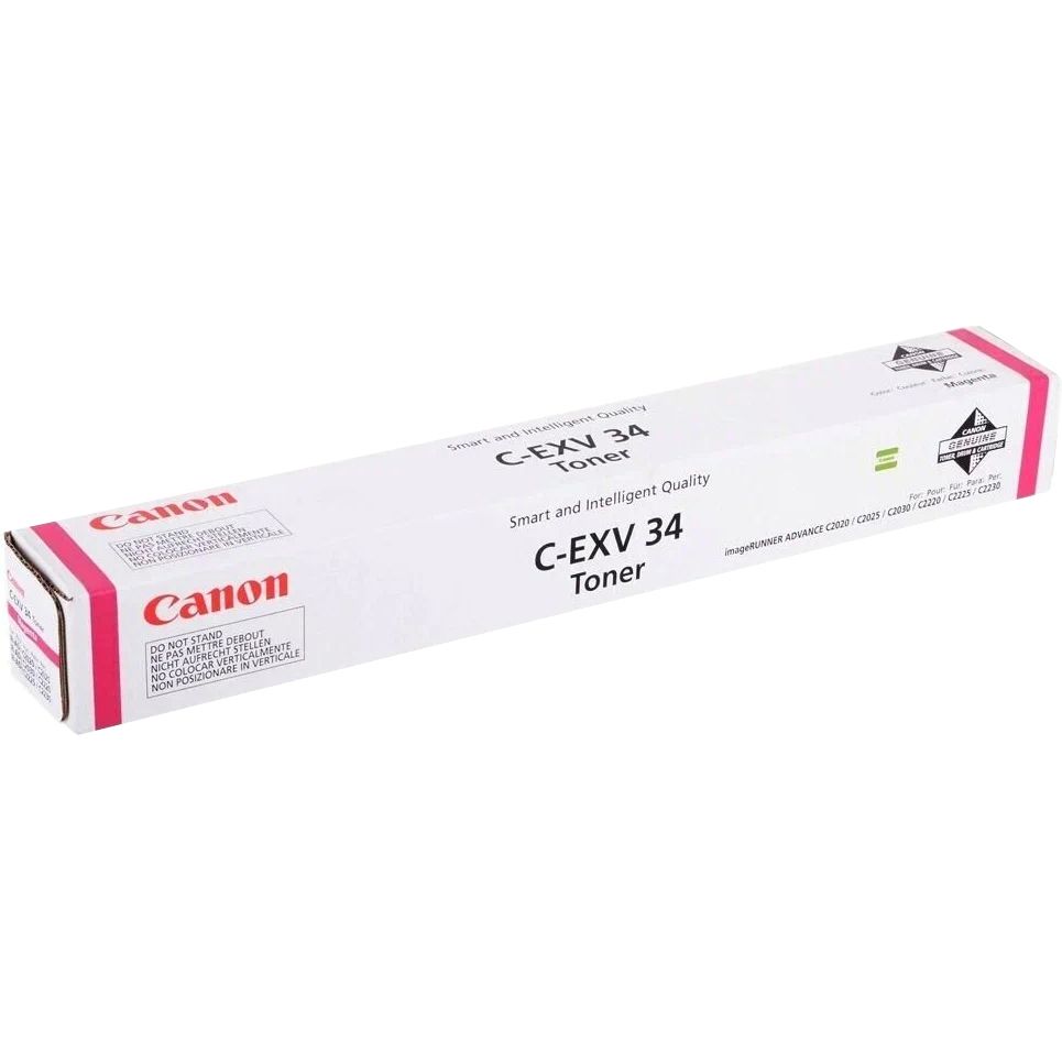 Картридж лазерный Canon C-EXV34M 3784B002 пурпурный для Canon iR C2020/C2025/C2030/C2220/C2225/C2230