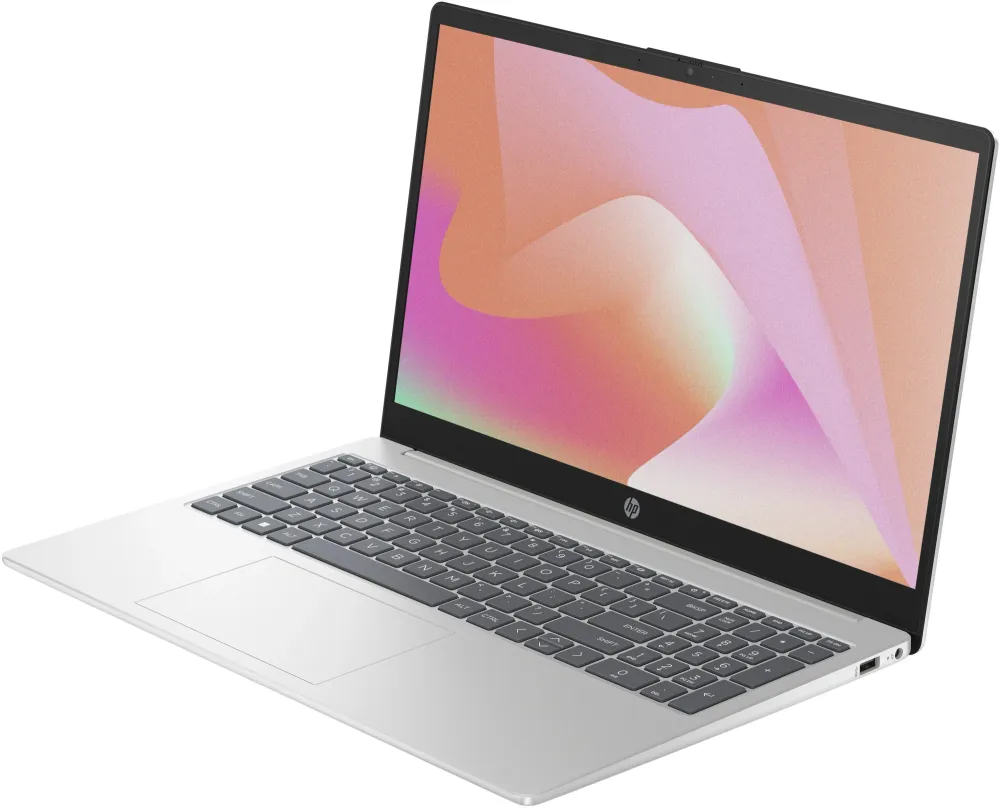 Ноутбук HP 15-fd0007ny Core i5 1334U 16Gb SSD512Gb Intel Iris Xe graphics 15.6" IPS FHD (1920x1080) FreeDOS silver WiFi BT Cam (BK2H9EA)