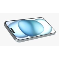 Смартфон Apple A3090 iPhone 15 128Gb голубой моноблок 3G 4G 1Sim 6.1" 1179x2556 iOS 17 48Mpix 802.11 a/b/g/n/ac/ax NFC GPS GSM900/1800 Protect
