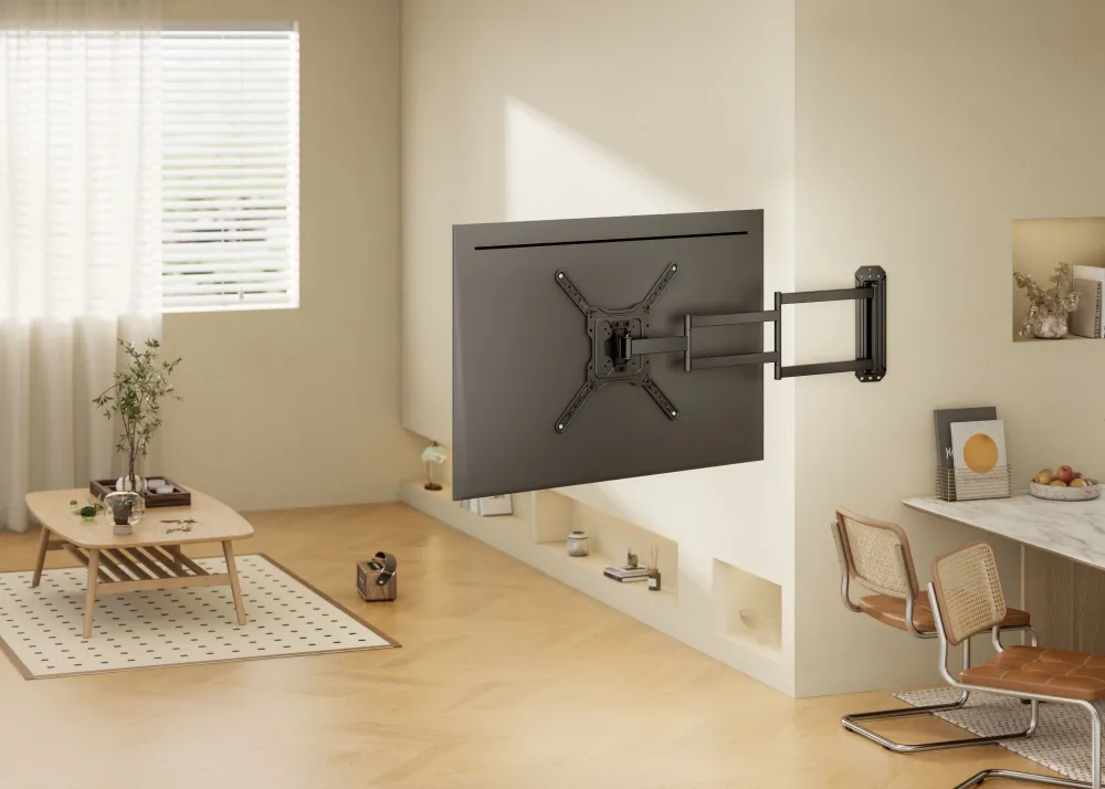 Кронштейн для телевизора Ultramounts UM959 черный 23"-65" макс.35кг настенный поворот и наклон