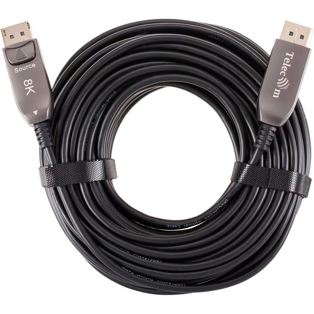 Telecom<TCG2130-20M> Активный оптический кабель DP1.4 8K@60Hz 20м