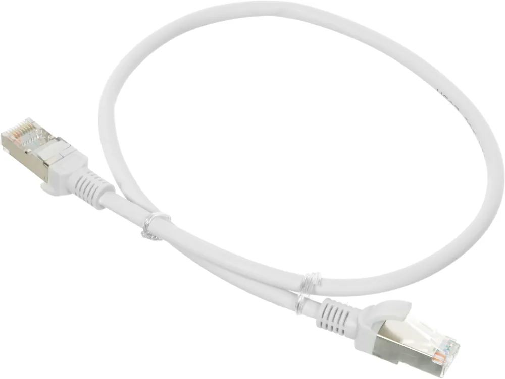 Патч-корд NTSS NTSS-PC-FTP-RJ45-5e-0.5-LSZH-GY FTP RJ-45 вил.-вилка RJ-45 кат.5E 0.5м серый LSZH 26AWG