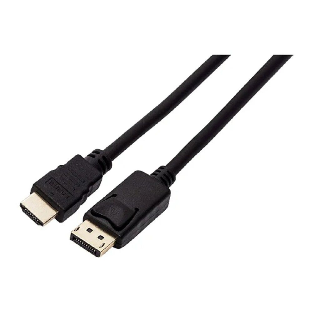 Filum Кабель Display port-HDMI 3 м., медь, черный, разъемы: Display port male- HDMI A male, пакет. [FL-C-DPM-HM-3M] (894193)