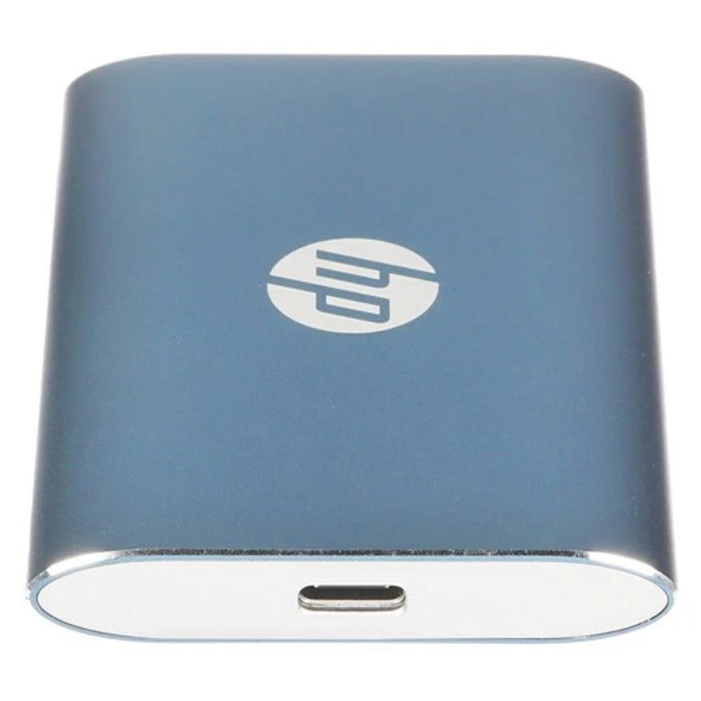 HP Portable SSD 250GB External P500 Series Blue <7PD50AA#ABB> (USB 3.2 Gen2 Type-C, up to 370/200Mbs, 100TBW,
