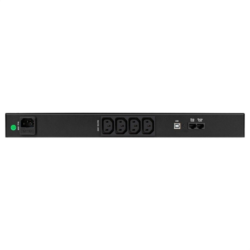 Exegate EX297833RUS ИБП 1U ServerRM UNL-650.LCD.AVR.4C13.RJ.USB.1U <650VA/360W, LCD, AVR, 4*C13, RJ, USB, 1U, установка в стойку, Black>