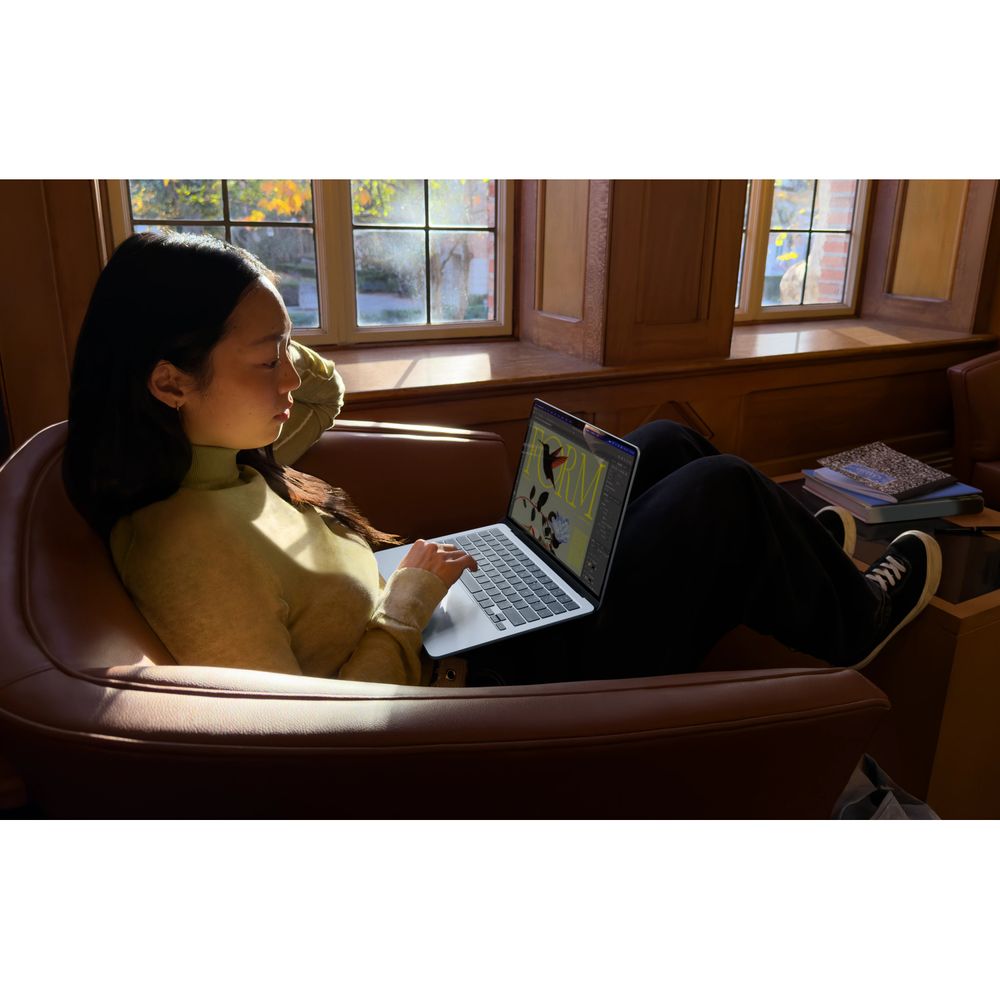 Ноутбук Apple/ 13-inch MacBook Air : Apple M5 10core CPU, 10-core GPU, 16-core Neural/24GB /512GB SSD- Midnight Eng kbd 3 pin