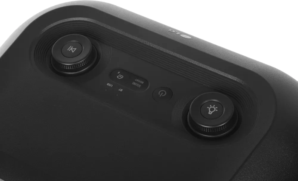 Минисистема LG XBOOM XL9T черный/красный 1000Вт USB BT
