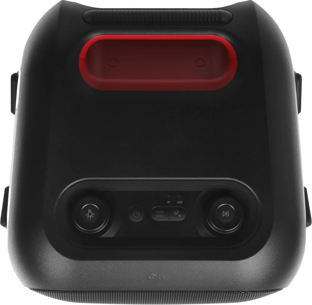 Минисистема LG XBOOM XL9T черный/красный 1000Вт USB BT